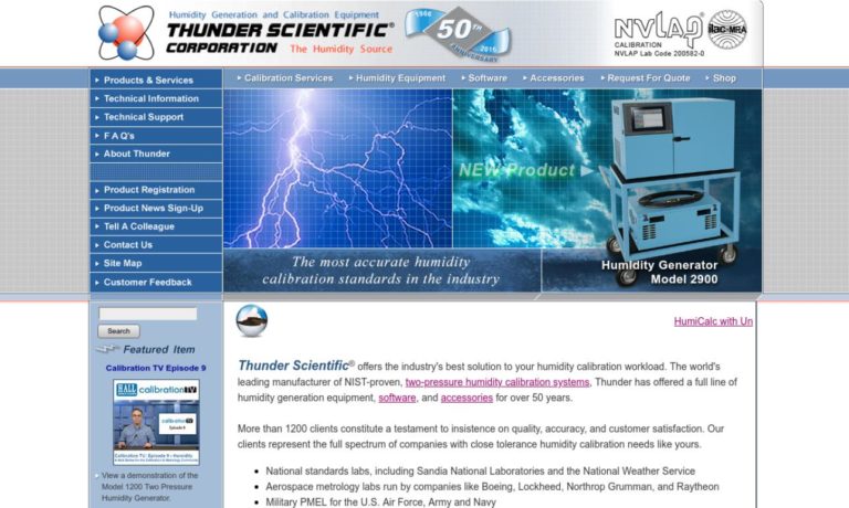Thunder Scientific Corporation